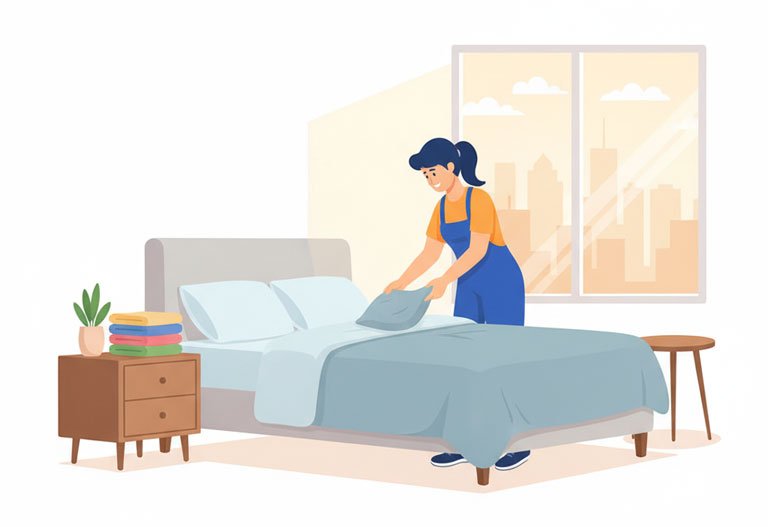 hire housemaid Lisbon Portugal home cleaning
