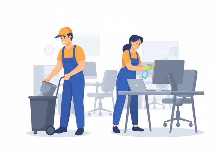 workplace cleaning Lisbon office cleaning service