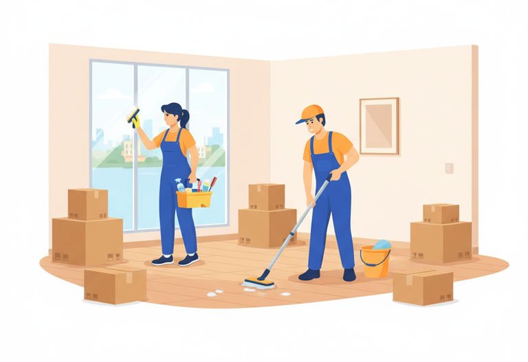 move in cleaning services Lisbon apartment