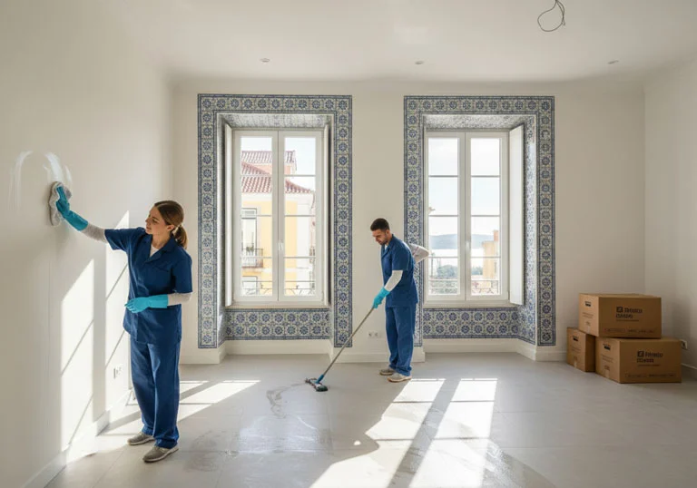 Professional Move-In & Move-Out Cleaning services lisbon